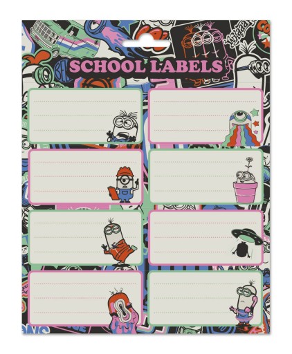 Samolepky na notebook Minions 16 ks
