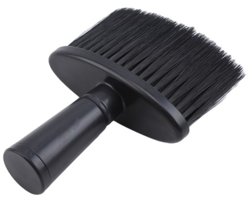 BRUSH Neck Barber Kaderníctvo VLASY Black Barber
