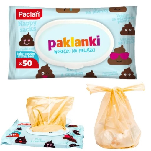 Vonné Vonné vrecká na použité plienky 50