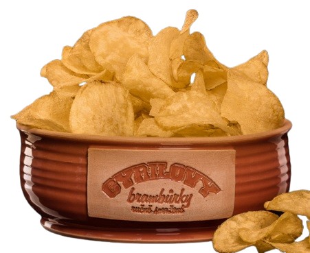 Cyrilovy Bramburky cesnakové české chipsy 100g