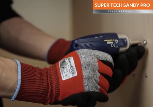 PRACOVNÉ RUKAVICE SANDYpro NITRILOVÁ PENA MAXI PRIEDUŠNÉ PREMIUM FLEX