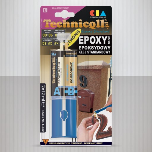 ŠTANDARDNÉ EPOXIDOVÉ LEPIDLO 2X12ML