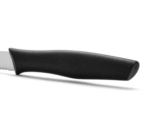 Okrajový nôž 100mm zuby čierny NOVA