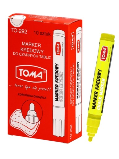 TOMA 292 KRIEDOVÝ ZNAČOVAČ NA TABUĽKY ŽLTÉ