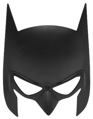 MASKA NA TVÁR BATMAN HERO OKULIARE ČIERNA NA HALLOWEENSKÉ KARNEVALOVÉ NARODENINY