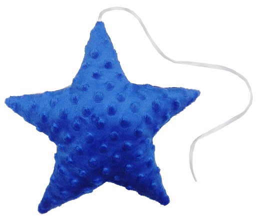 MINKY STAR / prívesok, vankúš 27cm Belbi