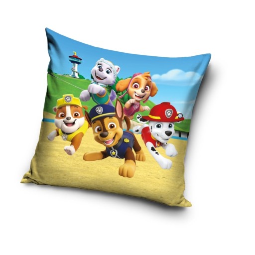 Plyšová dekoračná obliečka na vankúš PAW PATROL 40x40 cm ZAMAT