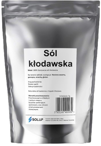KŁODAWSKA KAMEŇOVÁ SOĽ Z BANE 2kg