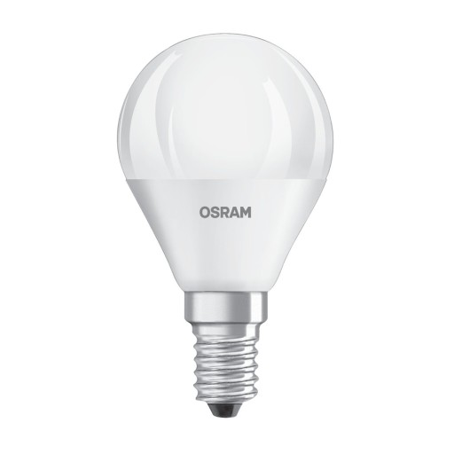 LED žiarovka E14 GUĽA 5,5W = 40W 6500K Studená OSRAM