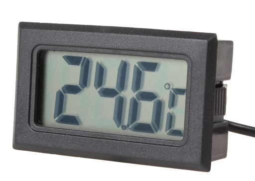 DIGITÁLNY ELEKTRONICKÝ LCD TEPLOMER SO SONDOU
