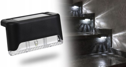 NÁSTENNÁ LAMPA SO SOLÁRNYM PANELOM NA VONKAJŠIE ZÁHRADNÉ SCHODY SO SNÍMAČOM
