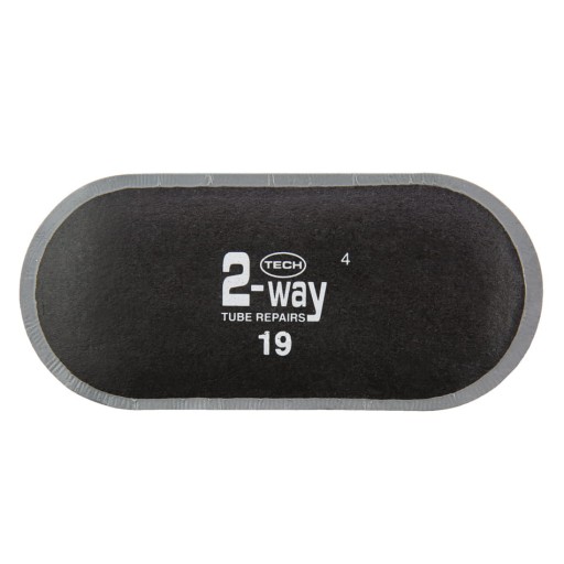 Záplata záplata oválna trubica 2-cestná T-19BK 150x70mm TECH