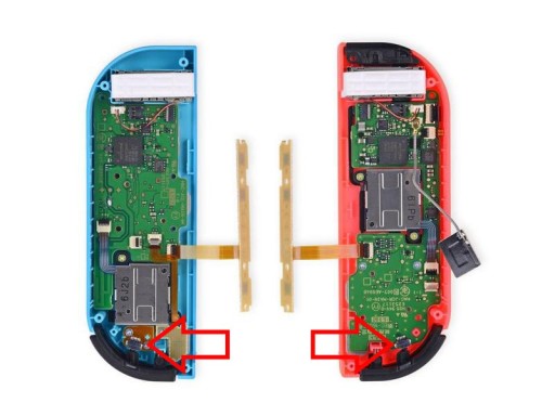 R L Tlačidlo joy-con Nintendo Switch spínača na nárazníku
