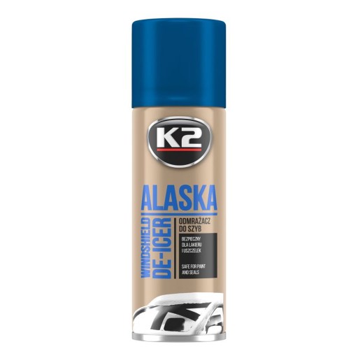 K2 Rozmrazovač okien ALASKA sprej 250ml K602