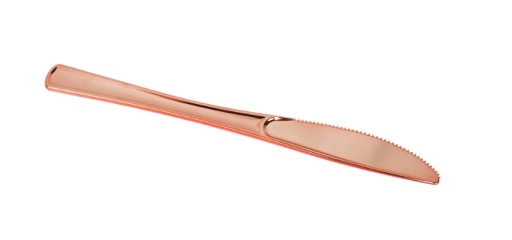 Jednorazové plastové lyžice a príbory ROSE GOLD
