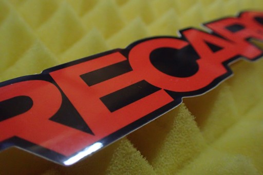 NÁLEPKA RECARO NÁLEPKA 14,8 x 3 cm