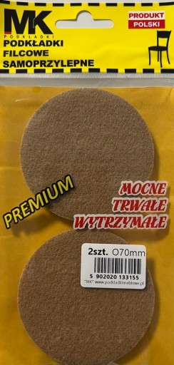 PREMIUM FI PLSTENÉ PODLOŽKY 70MM HNEDÉ