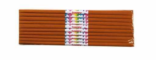 HAPPY FARBA REBROVANÝ KREP 50X200CM ČERVENÁ