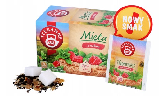 Teekanne Tea Mint Malina Herb 20 vrecúšok