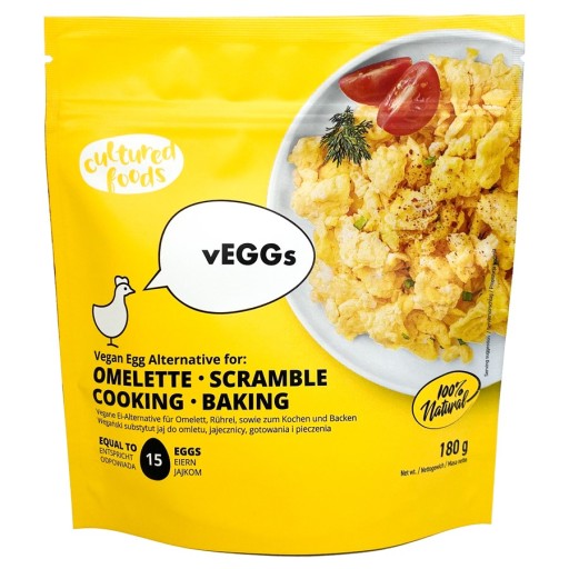 PESTOVANÉ POTRAVINY VEGGS rastlinná náhrada vajec 180g