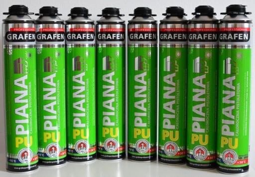 Grafénová pena NÍZKOTLAKOVÁ MONTÁŽ PISTOLE pena leto zima 750ml