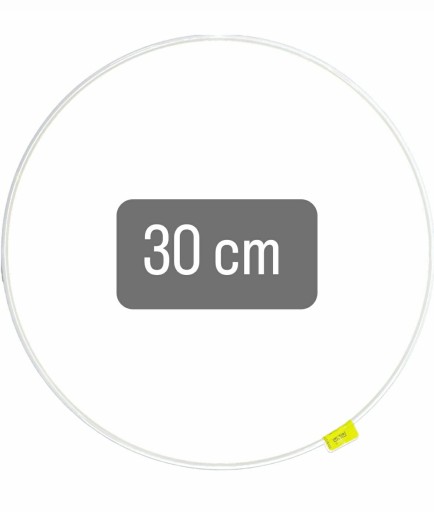 Obruč na lapače snov 30cm BIELA