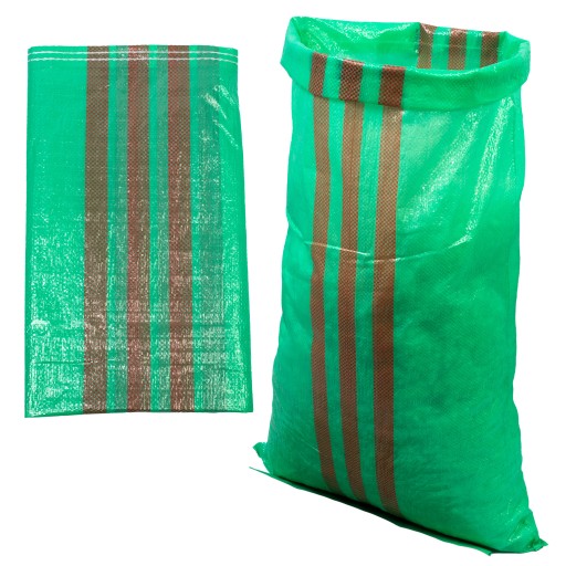 VRECKÁ NA OBILO GUMOVÉ UHLIE 65x105 50KG ZELENÉ