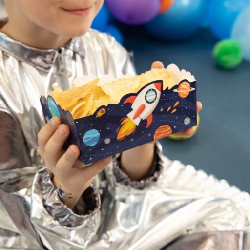 Krabička na chrumky, nachos KOSMOS, 3 ks, narodeniny