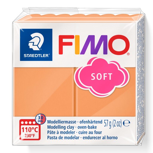 Fimo Effect PAPAYA SORBET PLASTIC 57g 8020-T41