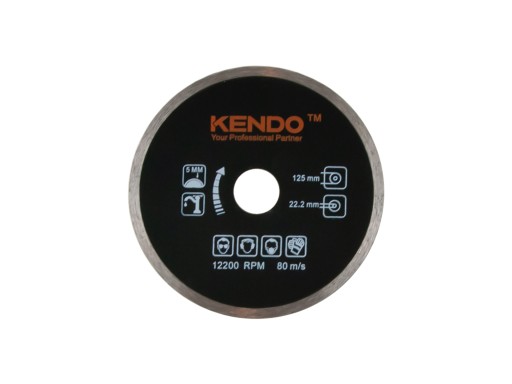 DIAMANTOVÝ KOTÚČ NA REZANIE BETÓNOVEJ KOCKY 125MMx22