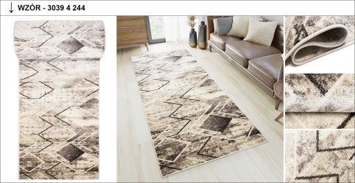 PETRA koberec 70cm Boho Moderný módny mäkký