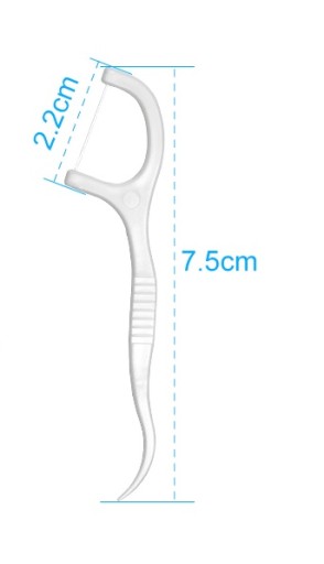 DENTAL Flosser, špáradlá, niť-zubné špáradlá x30