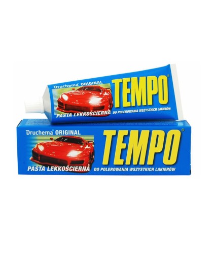 TEMPO Pasta na odstraňovanie škrabancov z laku auta --- 120g