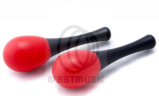 LATINO maracas pre deti - červené