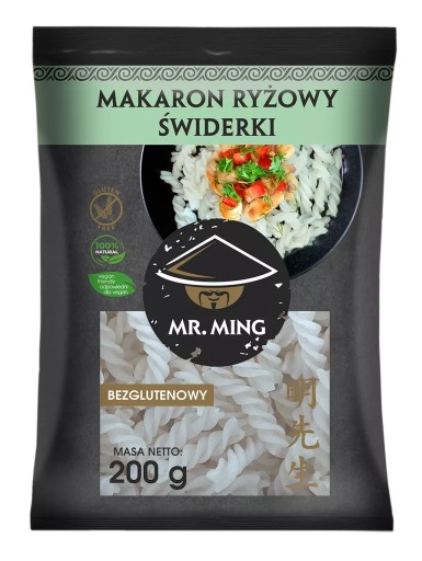 Ryžové rezance Świderki 200g Mr. Ming