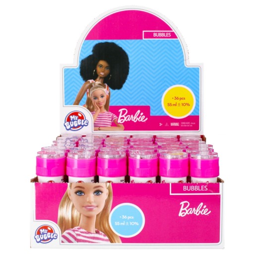 Barbie mydlové bubliny 55ml My Bubble Pink