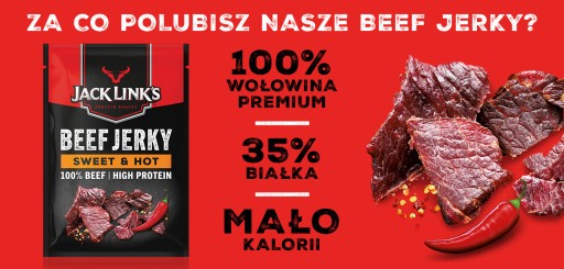 Jack Link's Beef Jerky Sweet&Hot sušené hovädzie mäso 25g