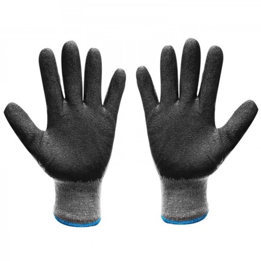Rukavice PRACOVNÉ RUKAVICE potiahnuté latexom r10