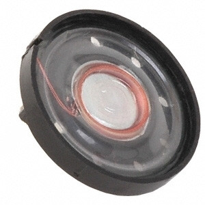 REPRODUKTOR YD29-09 0,25W 8OHM 8MM PLASTOVÁ MEMBRÁNA