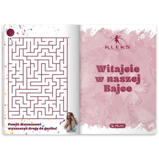 32-listový dvojlinkový zošit A5, Herlitz škola Wilkus Vincent