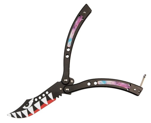 Tréningový nôž BALISONG CS:GO BUTTERFLY