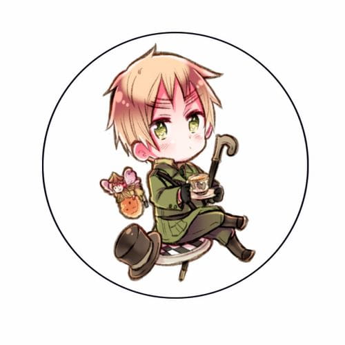 Špendlík Hetalia Anime 58 mm