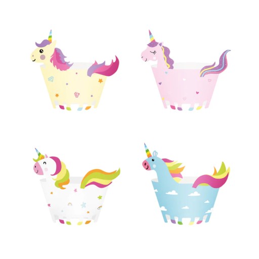 Košíčky na muffiny Unicorns 8 ks. na narodeninovú oslavu