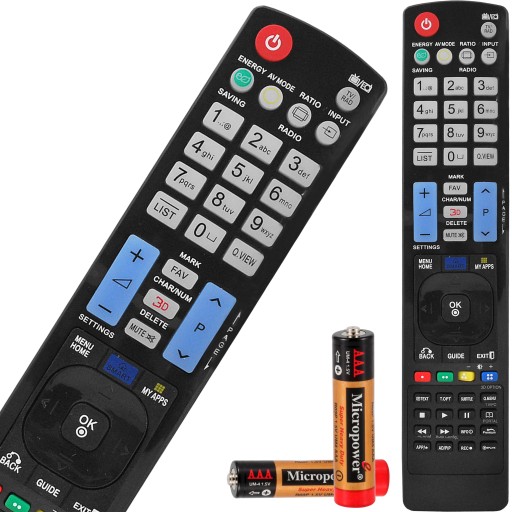 DIAĽKOVÉ OVLÁDANIE PRE TV LG - UNIVERZÁLNE - VŠETKY MODELY