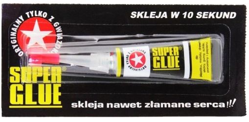 SUPER GLUE Sekundové lepidlo, 2 g