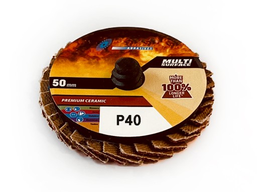 KOLESO KERAMICKÉ KLAPKA ROLOC 50mm P40