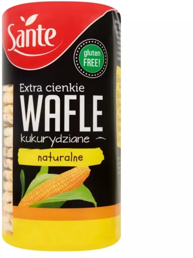 SANTE Extra tenké kukuričné vafle 120g x 3