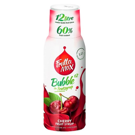 Sirup do Soda FruttaMax CHERRY karbonizátor 500 ml na 12 l