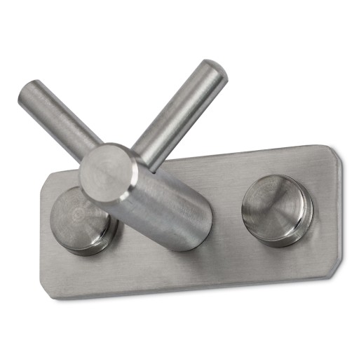 INOX VEŠIAK NA STENU, PEVNÝ, UNIVERZÁLNY, PEKNÝ, MODERNÝ DIZAJN