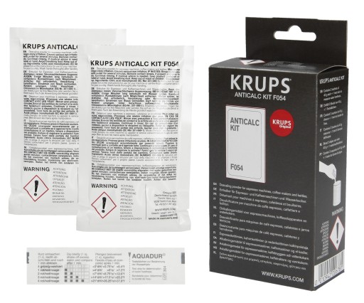 ODVÁPŇOVACIE espresso kávovary KRUPS F054 AntiCALC KIT